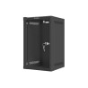 Szafa instalacyjna Rack wisząca 10" 9U 280x310 czarna Lanberg (flat pack)