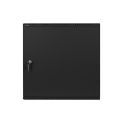 Szafa instalacyjna Rack Wisząca 19" 6U+3U 540x200 Niskoprofilowa Czarna Lanberg (złożona)
