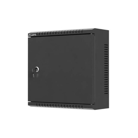 Szafa instalacyjna Lanberg TPR 10" z płytą mech 340x340x140 czarna (złożona)