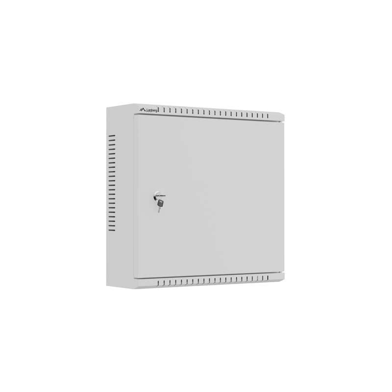 Szafa instalacyjna Lanberg TPR 10" z płytą mech 400x400x140 szara (złożona)