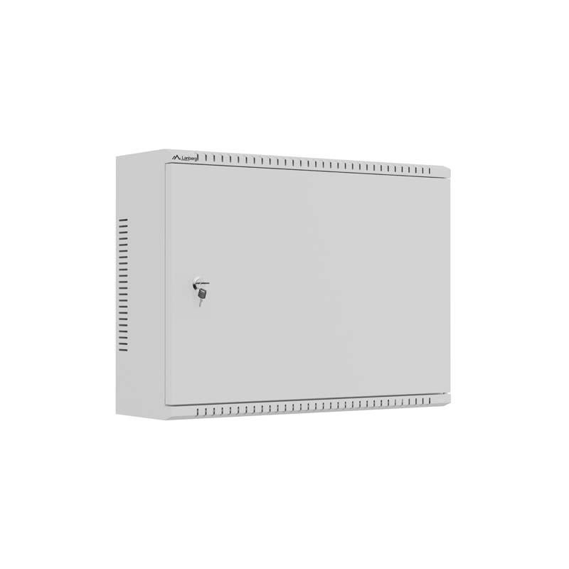 Szafa instalacyjna Lanberg TPR 10" & 19" z płytą mech 560x420x180 szara (złożona)