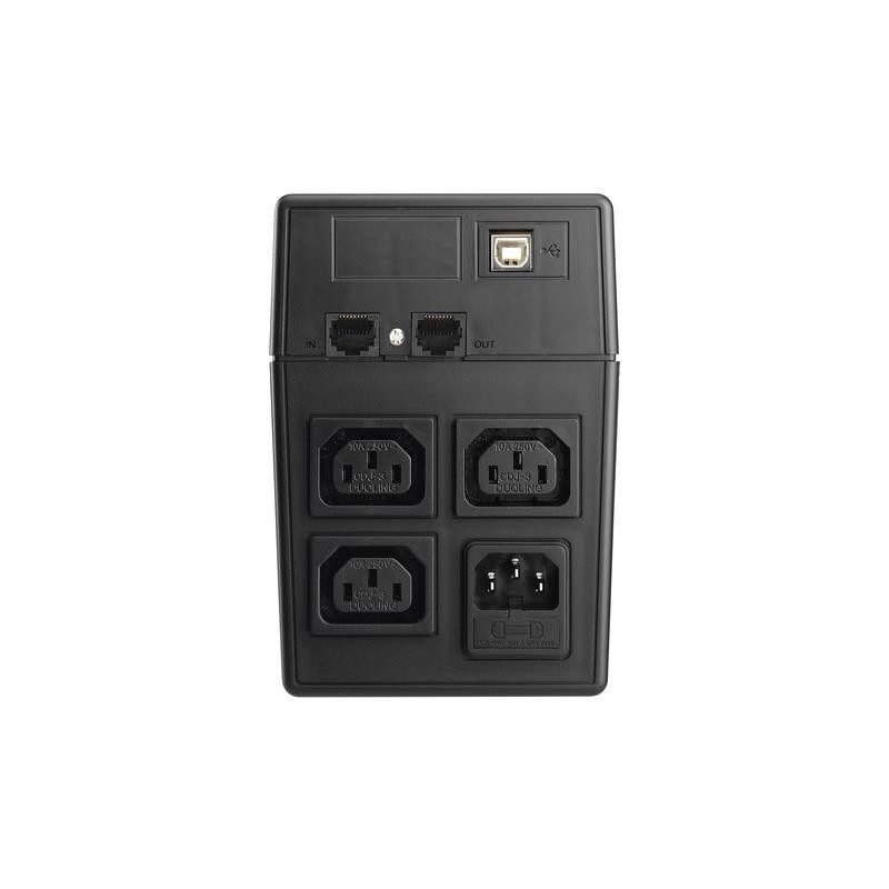 Zasilacz awaryjny UPS Power Walker Line-Interactive 800VA 3xIEC RJ11/45 IN/OUT USB LCD