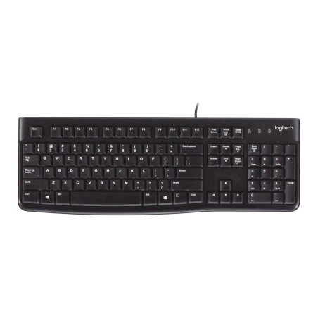 Klawiatura przewodowa Logitech K120 USB US czarna