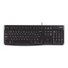 Klawiatura przewodowa Logitech K120 USB US czarna