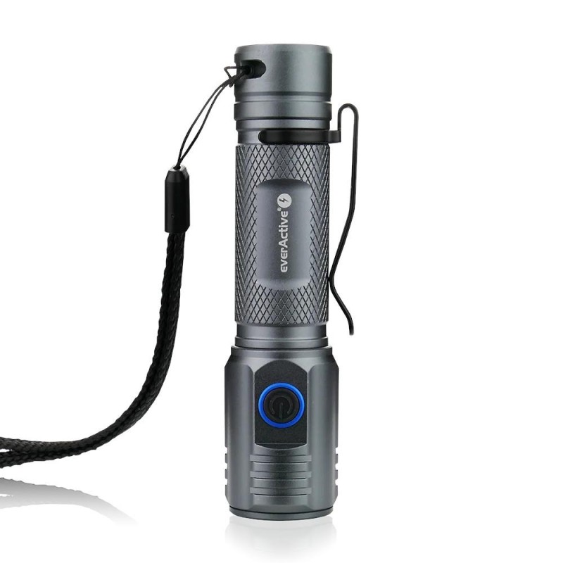 Latarka ładowalna ręczna LED everActive FL-2000R Buddy