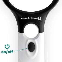 Lupa / szkło powiększające z podświetleniem LED everActive MG-01