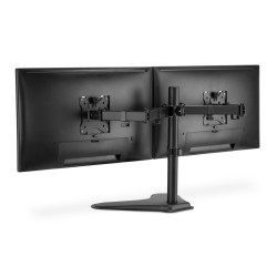 Stojak biurkowy podwójny DIGITUS 2xLCD max. 32"max. 2x 8kg uchyl.-obrot quick-release