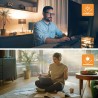 Filtr światła niebieskiego Qoltec 24" | 16:9 | Ochrona wzroku | Anti Glare | Matowy | na monitor