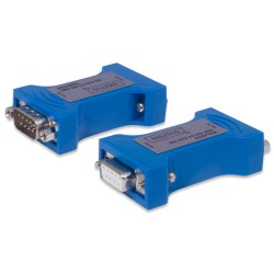 Konwerter / Adapter DIGITUS RS232 (DB9) żeński do RS485 (DB9) męski + 3-pin listwa śrubowa, dystans 1200m (RS-485), 5m (RS-232)