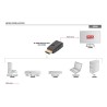 Adapter HDMI DIGITUS Emulator EDID dla sygnału HDMI 4K 60Hz UHD HDCP 2.2
