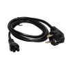 Kabel zasilający Savio CL-81 do notebooka "koniczynka" 1,8m