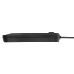 Listwa zasilająca Maclean MCE394 B, przedłużacz 3gniazda + 3xUSB, 110-240V AC 50/60Hz, 2.1A max 2500W, 1,5m, czarna