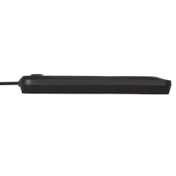 Listwa zasilająca Maclean MCE395 B, przedłużacz 5 gniazd + 3xUSB, 110-240V AC 50/60Hz, 2.1A max 2500W, 1,5m, czarna