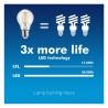 Żarówka filamentowa LED E27 Maclean MCE284 WW 6W 230V ciepła biała 3000K 600lm retro edison