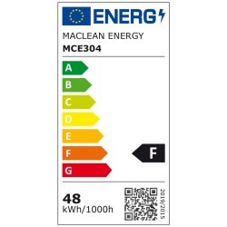 Żarówka LED Maclean MCE304 NW E27, 48W, 220-240V AC, neutralna biała, 4000K, 5040lm