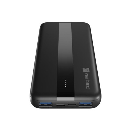 Powerbank Natec Trevi Slim Q V2 10000Mah PD USB-C 20W + USB-A 18W + Kabel USB-C - USB-C