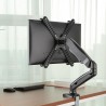 Adapter do ekranów bez otworów w standardzie VESA Maclean MC-899 czarny, 13"-27", 8kg max