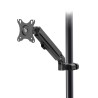 Uchwyt monitora na rurkę / słupek 28-60mm Maclean MC-459 17-27'' 7kg max sprężyna gazowa