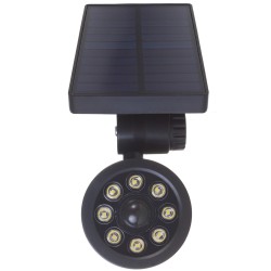 Atrapa kamery Maclean SOL1801S, solarna, migająca dioda, czujnik ruchu, oświetlenie LED, naklejka gratis
