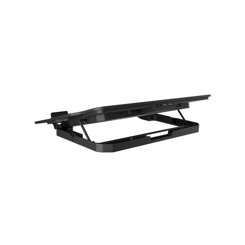 Podstawka chłodząca pod notebooka Natec Dipper 2 12.1-17.3" z wentylatorem, podświetlenie 2 USB