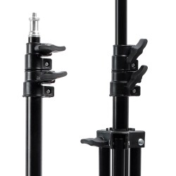 Statyw do lampy pierścieniowej LED 12'' Maclean MC-163 max. wysokość 190cm, max. obciążenie 3kg