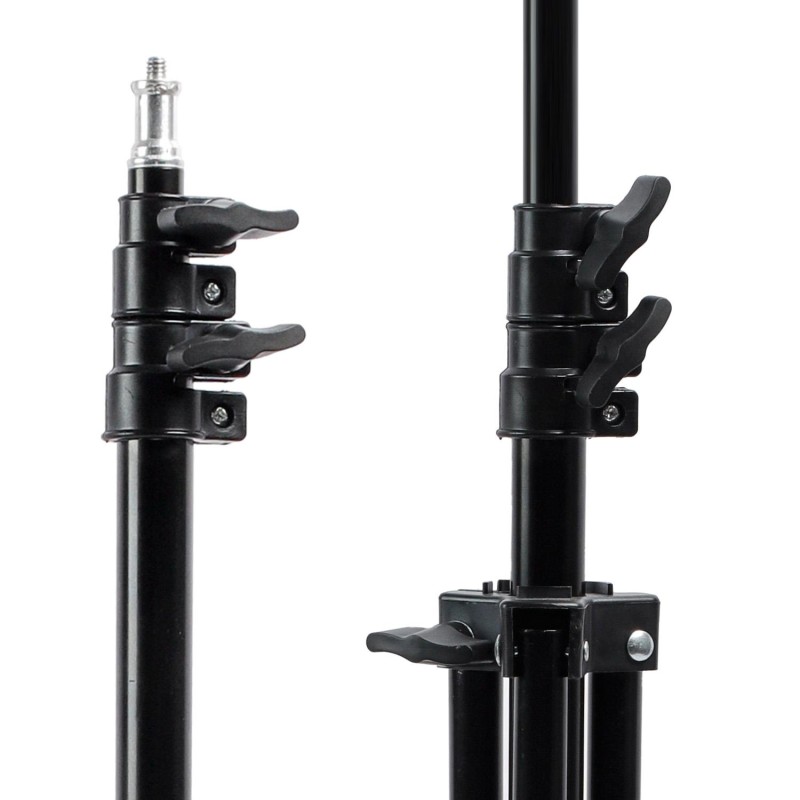 Statyw do lampy pierścieniowej LED 12'' Maclean MC-163 max. wysokość 190cm, max. obciążenie 3kg