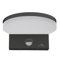 Lampa LED z czujnikiem Maclean MCE344 GR, czujnik ruchu PIR, kolor szary, 15W, IP65, 1560lm, barwa neutralna biała (4000K)