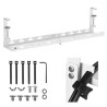 Organizer podbiurkowy na kable Maclean MC-103 W, max. obciążenie 5kg, max. 728mm, biały