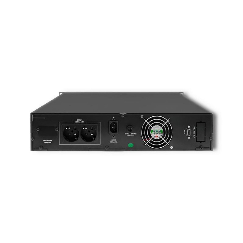 Zasilacz awaryjny UPS Qoltec RACK | 1kVA | 800W | LCD