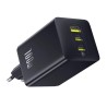 Ładowarka sieciowa Baseus GaN EnerFill FE11 P10182102123-00 szybka 100W 2xUSB-C PD + 1xUSB czarna