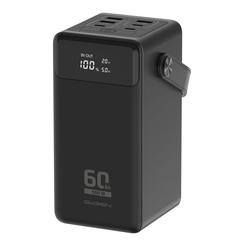 Powerbank GoGEN PB600002B 60000 mAh PD 100W czarny