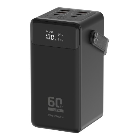 Powerbank GoGEN PB600002B 60000 mAh PD 100W czarny