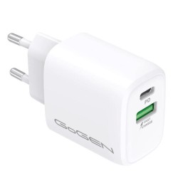 Ładowarka sieciowa GoGEN ACHPDQ220W, 1x USB-C PD 20W + 1x USB-A 18W
