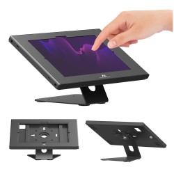 Uchwyt reklamowy do tabletu Maclean MC-957 B, z blokadą. 10.9"-11", iPad Air/ Pro, Samsung Tab A&S Series, 220x323x22mm