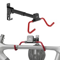Uchwyt wieszak rowerowy ścienny Maclean MC-172 poziomy stal max. obciążenie 30kg