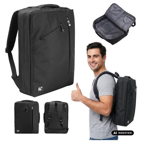 Plecak na laptopa NanoRS RS203 B, 15,6", czarny, 43*30*10 , wodoodporny