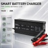 Ładowarka Qoltec do LiFePO4 12V | 30A | PF 0.9