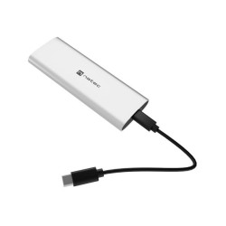Obudowa SSD zewnętrzna Natec Rhino M.2 NVMe Lite USB-C 3.2 Gen 2 Arctic Silver