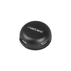 Hub USB Natec 4x USB 2.0 Bumblebee czarny