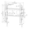 Uchwyt na telewizor Neomounts WL35-750BL14 32"-75" max 100kg