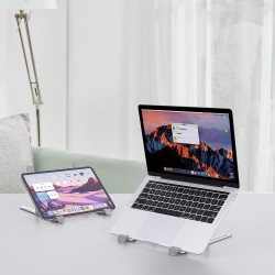 Podstawka do notebooka Orico PFB-A2-SV-BP składana aluminium