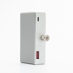 Hub USB Orico MH4PU-P-SV-BP 4x USB-A, 5Gbps, aktywny, biurkowy