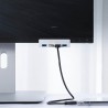 Hub USB Orico MH4PU-P-SV-BP 4x USB-A, 5Gbps, aktywny, biurkowy