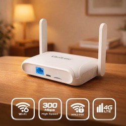 Router Qoltec 4G LTE WiFi6