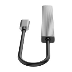 Hub USB Orico AH-A12F-GY-BP 3*USB-A, czytnik microSD 5 Gbps