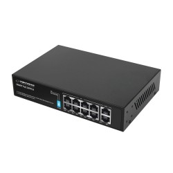 Switch niezarządzalny ESPERANZA 10 portowy POE 10/100/1000 120W MATRIX