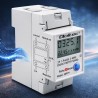 Miernik zużycia energii Qoltec jednofazowy na szynę DIN
