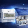 Miernik zużycia energii Qoltec trójfazowy na szynę DIN