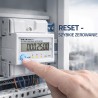 Miernik zużycia energii Qoltec trójfazowy na szynę DIN