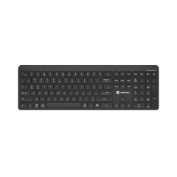 Klawiatura bezprzewodowa Natec Tang US BT + 2.4Ghz cicha slim czarna